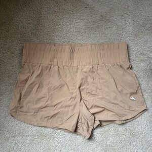 Joy Lab Beige Elastic Shorts